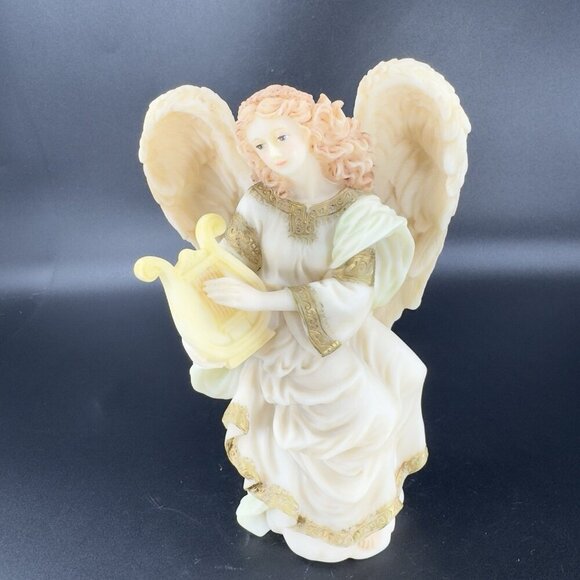 1993 Seraphim Classics Cymbeline Peacemaker Angel Figurine By Roman Vintage - Picture 6 of 10
